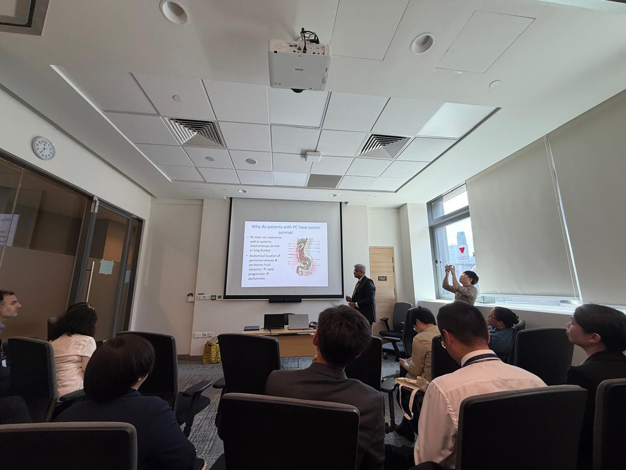 Presentation at Peritoneal Surface Oncology Conference 2026 at Singapore